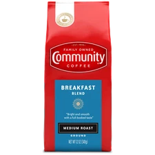 Community Coffee Ground Breakfast Blend 12 Oz USA Fast free Shipping