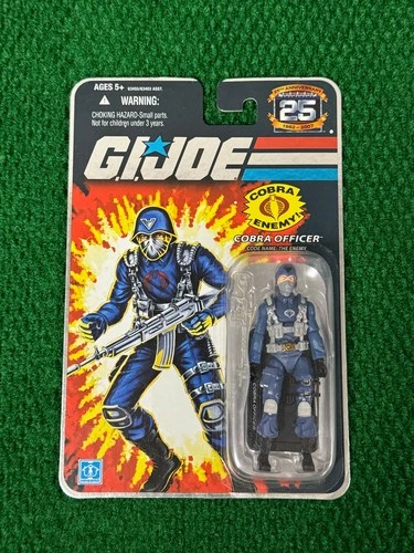 G.I. Joe  ARAH  25th Anniversary Collection Cobra Officer The Enemy (v4) on card