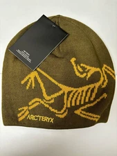 Arc'teryx Bird Head Toque Beanie – Brown Authentic Unisex Winter Cap NWOT