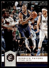 2016-17 Panini Excalibur Derrick Favors Utah Jazz #171