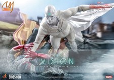 IN STOCK Hot Toys Marvel Vision Wandavision White1/6 Scale Figure TMS054 Version