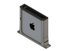 Mac Mini 10-Inch Rackmount 3D Printed PETG Server Mount