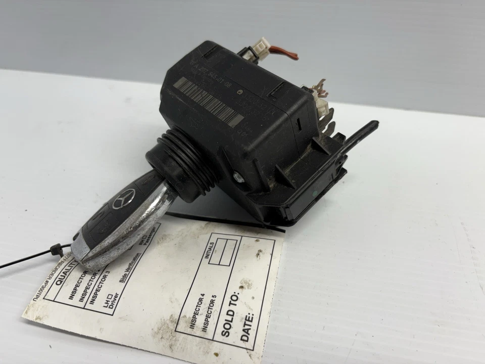 08-14 Módulo de control de interruptor de encendido Mercedes W204 C250 C300 con llave OEM Foto 2 de 4