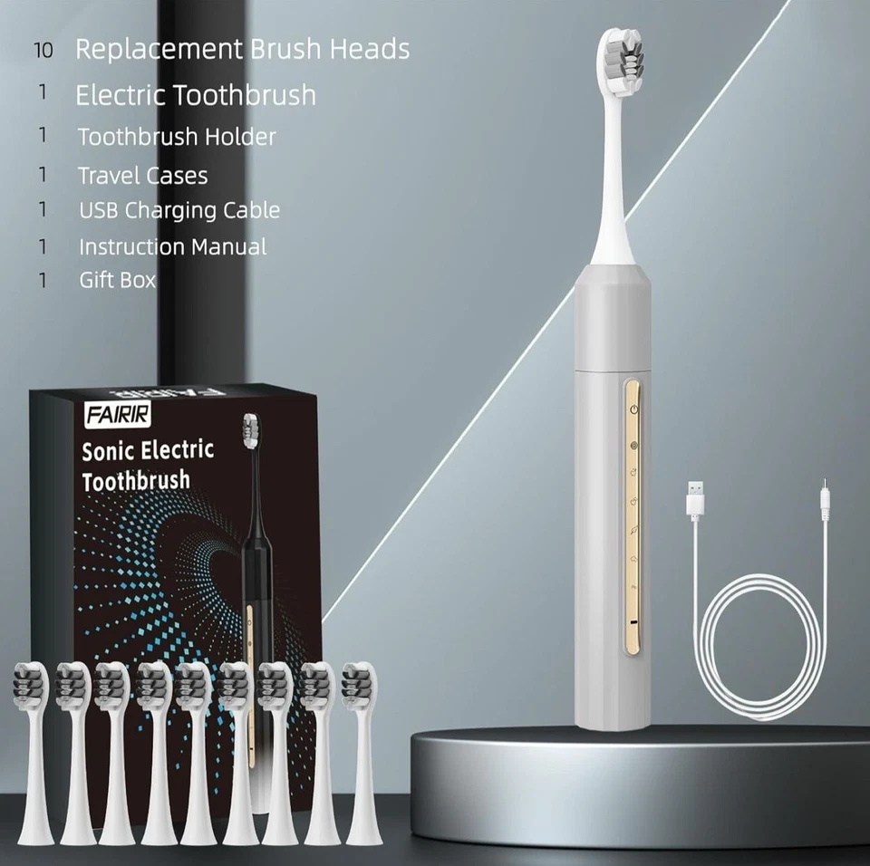 Sonic electric toothbrush For Adults & Kids - Image 2 of 4