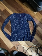Y2K Emo Scene Grunge Goth Size Small Faded Glory Striped Sweater