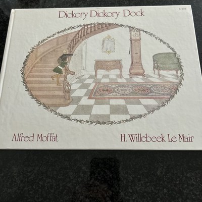 1911 Dickory Dickory Dock Postkarte H Willebeek Le Mair Kinderreim