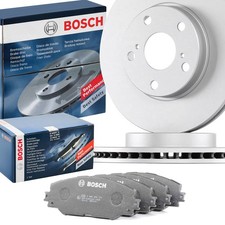 BOSCH Bremsenset Vorne Bremsscheiben Beläge Satz für TOYOTA AURIS (NZE18, ZRE18)