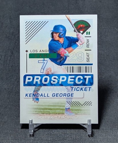 Kendall George Ticket Rookie 2024 Prospect Edition Baseballkarte #137 LA Dodgers