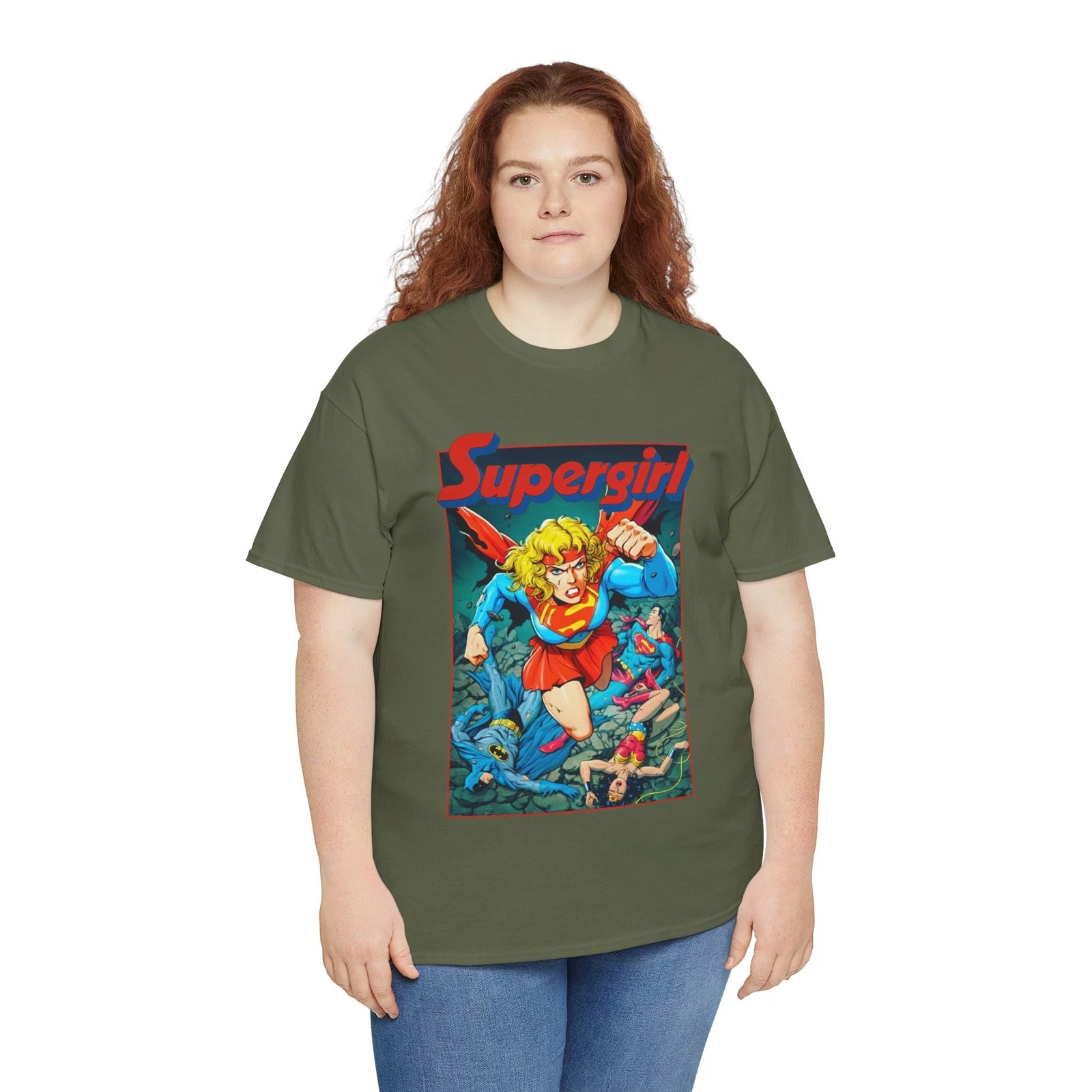 Supergirl T-Shirt - Crisis on Infinite Earths - DC Comics - Tom Grummett Art