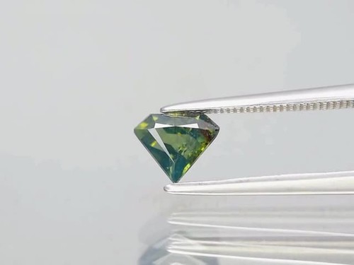 π 0.85ct Fancy Natural Blue Green Sapphire - Unheated, Australia Gemstone - Video 1 of 1