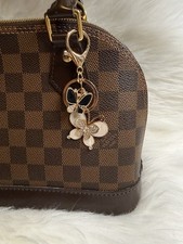 Butterfly Bag Charm Keychain Keyring Metal Car Key Fob Fashion Accessories