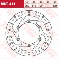 Bremsscheiben 250Mm TRW Yamaha Wr/Yz Kawasaki Klx Suzuki Dr/Rm/Dr-Z/Rmx Mst311