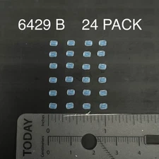 24 Pack 1/64 Whelen 900 Ambulance Blue Warning Lights EMS Police Fire