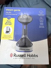 Brand New Russell Hobbs Steam Genie Handheld Clothes Steamer Only Opened To Test