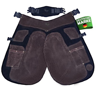 Hufschmied-Chaps-Leder Schürze-Schmiedeschürze-Hufpfleger Schürze 59cm /23inches