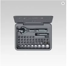 VMAN 40-in-1 Ratchet Screwdriver Kit Magnetic Bits Mini Repair Tool Set