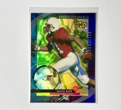 1999 UD Ionix Rookie Firepower Reciprocal Torry Holt #R68 Rookie RC 