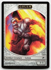 MTG Golem Token T Scars of Mirrodin 6 MP