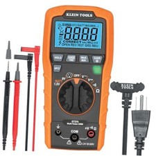 Klein Tools ET270 Auto-Ranging Digital Multi-Tester, GFCI Receptacle Tester