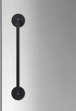 Magnetic Refrigerator Door Handle, Super Strong Fridge Pull Black