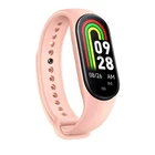 Fitness Tracker Watch with Blood Oxygen Heart Rate One Size, Pink