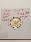 1916 Mercury Dime Full Split Bands UNC+++ Tough Key 1st Year