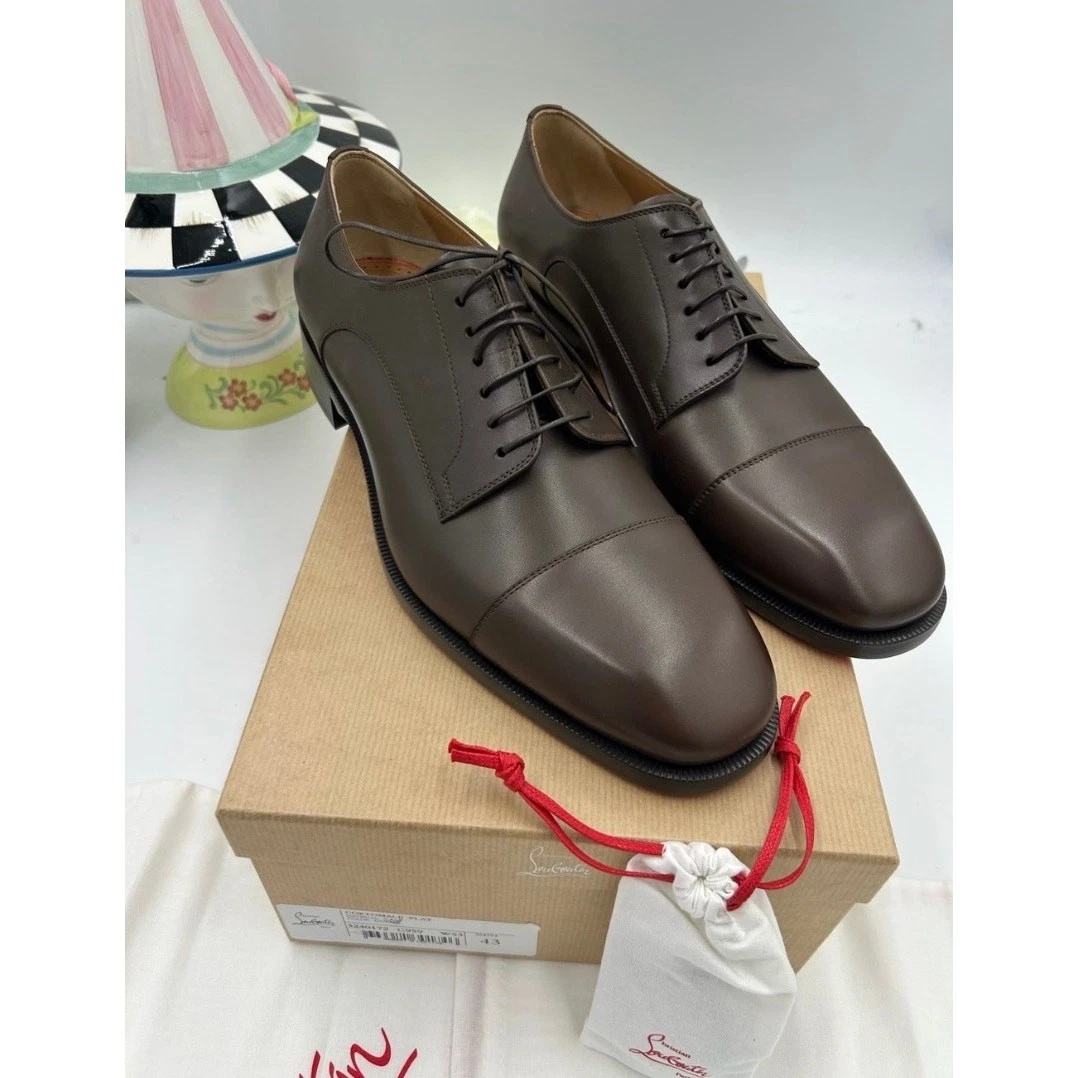 Christian Louboutin Oxford Leather Upper Dress Shoes for Men  display picture 1