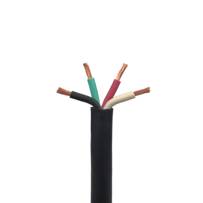 12 AWG SEOOW Portable Cord, 4 Conductor 600V Power Cable - 50' Length