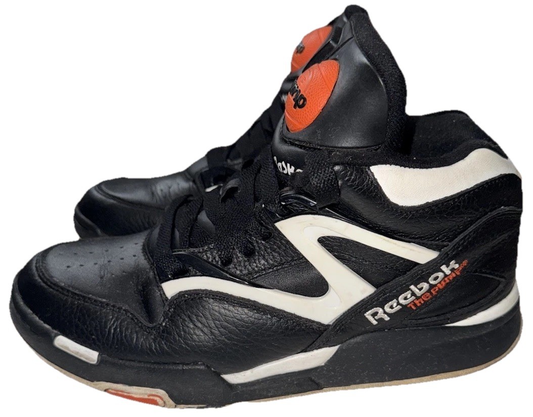 Reebok Pump Omni Lite Black Hexalite Mens Size 7 Sneakers Dee
