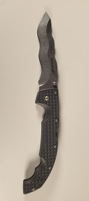 Cold Steel Kris Voyager Folding Knife 5.5'' AUS-10A Steel Blade Griv-Ex Handle