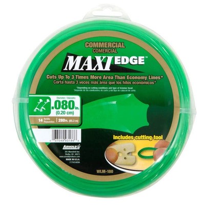 Arnold Commercial Grade String Trimmer Line 080 Inch 280 Foot Universal Fit