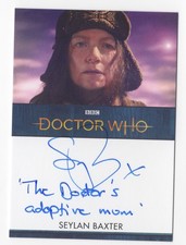 Seylan Baxter as Tecteun DOCTOR WHO Series 11 & 12 Inscription Autograph Card B