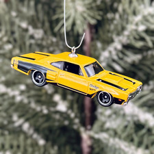 1969 Dodge Coronet Super Bee Christmas Tree Ornament • Gift for Super Bee Lovers