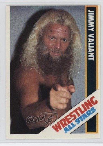 Jimmy Valiant #12 1985 Wrestling All Stars card