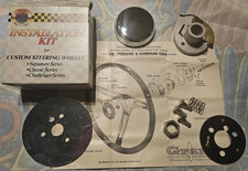 New Late 1962- 1970 Opel Grant Chrome Steering Wheel Adapter Kit 3566