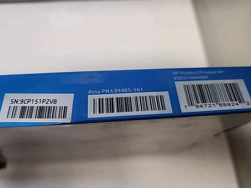 HP Desktop 320K Slim Wired QWERTY Keyboard - Black (L94485-161) - Picture 2 of 3