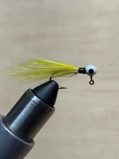 12 Popeye 1/32oz Yellow Jigs (Free Shipping)Crappie/Bluegill