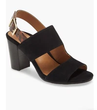 VIONIC Bianca  Women’s Size 6 BLACK HEELS W/tortoise Detail