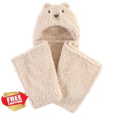 Hudson Baby Cozy Bear Blanket One Size