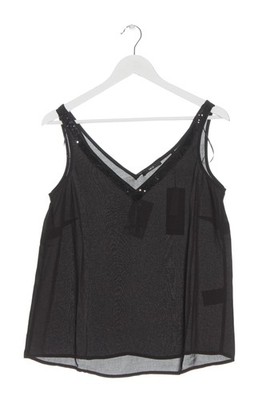 ZERO Blusentop Damen Top Gr. DE 34 schwarz Elegant