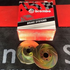 Brembo Sport-Kit Slotted Front Rotors for Alfa Romeo 159 2.2