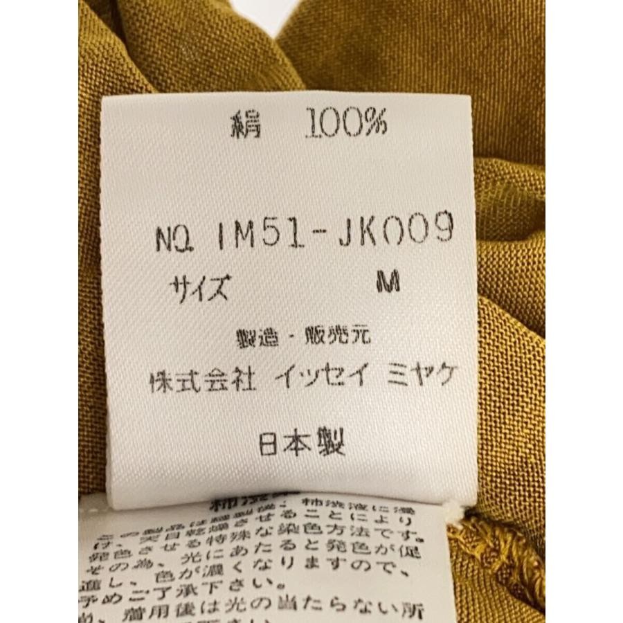 ISSEY MIYAKE◆長袖Tシャツ/M/シルク/キャメル/無地/IM51-JK009 Issey Miyake Long Sleeve T-Shirt/M/Silk/Camel/Plain/Im51