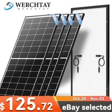 300W 600W 1200W 1800W Mono Solar Panel High Efficiency TOPCon Technology RV Home