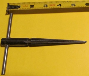 Ace R-120 Hole Reamer Taper Shank 1/8" to 1/2'' Cutting Bit Tool From Estate