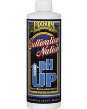 FoxFarm Cultivation Nation pH UP Pint Liquid Nutrient Adjuster pH Level 1pint
