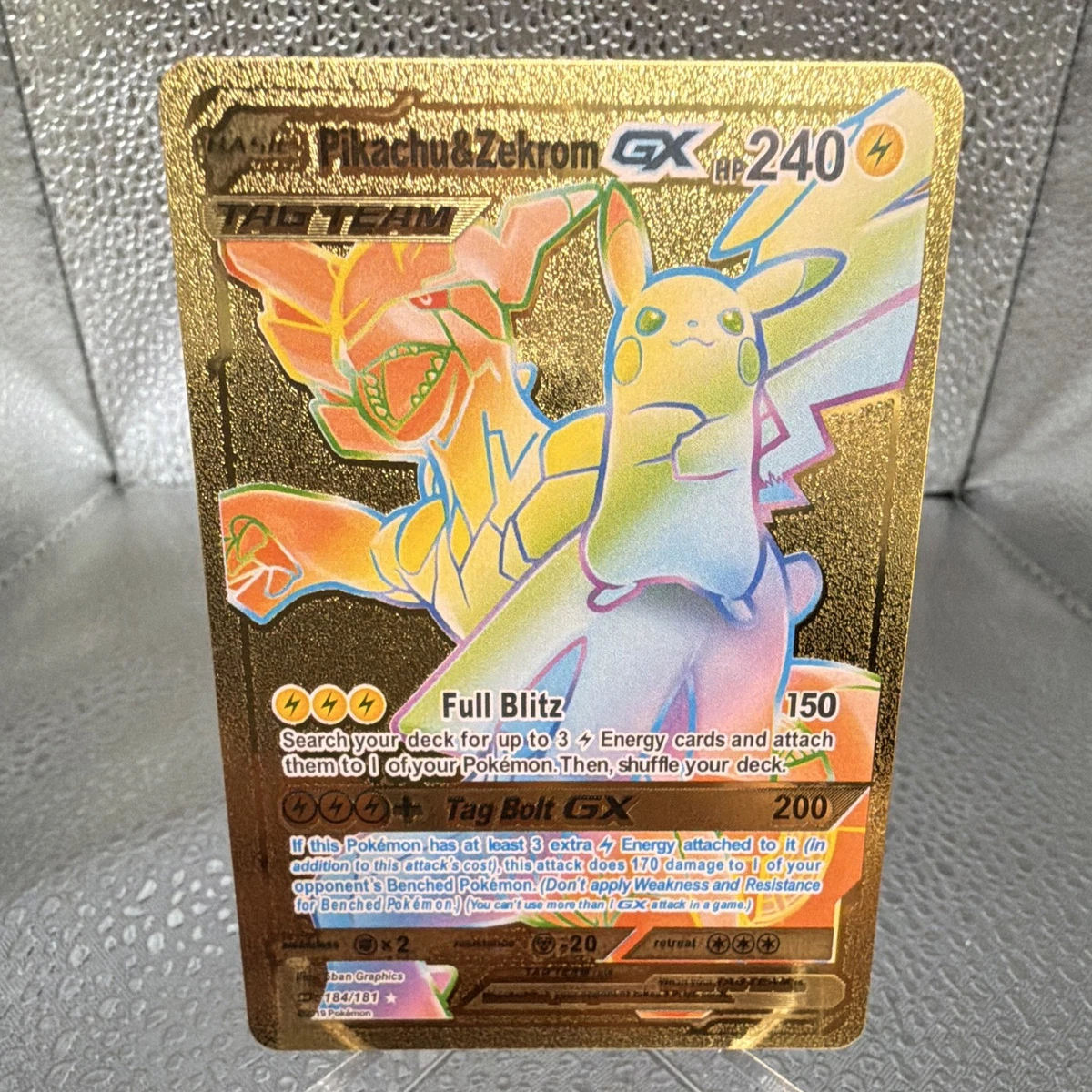 Pikachu & Zekrom GX 221/173 Sm12a: Tag Team GX: Tag All Stars