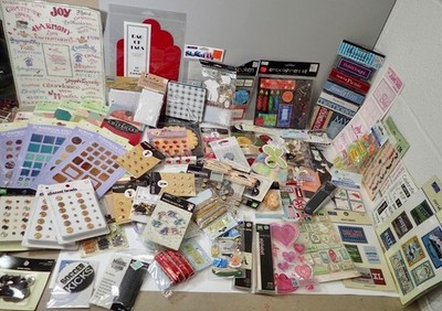 Huge Vtg. Scrapbook Lot Sandylion, Karen Foster, Miss Elizabeth, R & Co. Jolee's