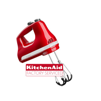 KitchenAid 5KHM6118EER Handrührer Softstart Empire Red Factory Serviced
