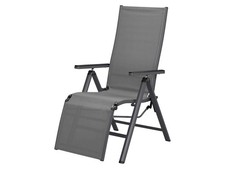 Produktbild - LIVARNO® Alu-Relaxsessel »Houston«, anthrazit - B-Ware sehr gut