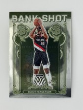 2023-24 Mosaic Scoot Henderson #16 - Rookie Bank Shot Base Silver